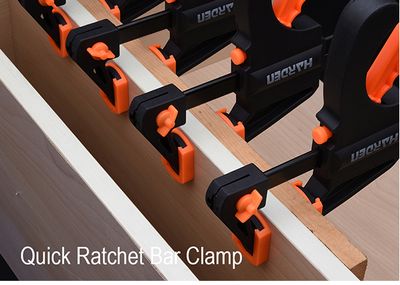 HARDEN Quick ratchet bar clamp (  12" | 24" ),  600332 | 600334_img_2