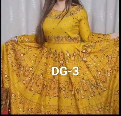 Gorgeous Anarakali two piece_img_2
