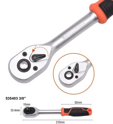 HARDEN Professional Ratchet Handle ( 1/4" | 3/8" | 1/2" | 3/4" ), Quick Release Ratchet Wrench with Grip Handle 535303 | 535403 | 535503 | 535504 | 535601_img_5