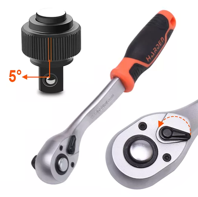 HARDEN Professional Ratchet Handle ( 1/4" | 3/8" | 1/2" | 3/4" ), Quick Release Ratchet Wrench with Grip Handle 535303 | 535403 | 535503 | 535504 | 535601_img_13
