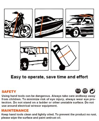 HARDEN Ratchet Lifting Belt Ratchet Tie Down Tarps and Tie-Downs ( 2.5 Ton x 9 Meter ) 671159_img_4