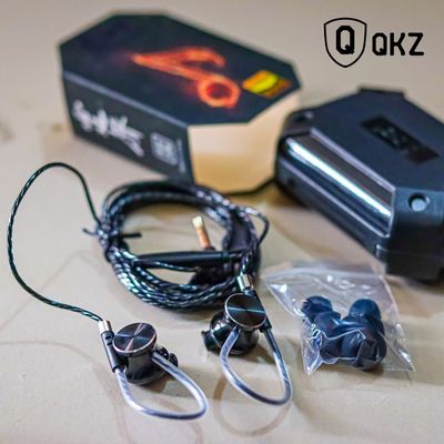 QKZ DM10 Zinc Alloy Gaming HiFi Earphone In Ear Earphone - Headphone - Headphone - Ear Phone - Earphone - Headphone_img_0