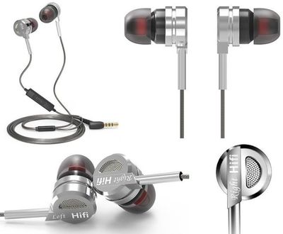 QKZ DM9 Zinc Alloy HiFi Metal Earphone Heavy Bass Music Headset with Mic - Headphone_img_0