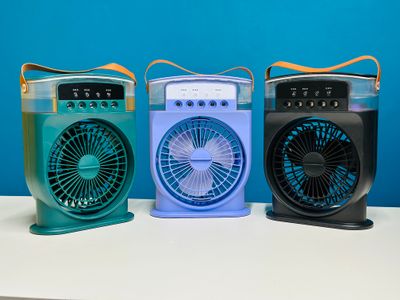 DISNIE Rechargeable Air Cooler Fan With Mist Flow – Color Depends on Availability_img_4
