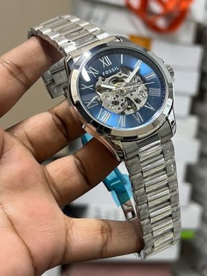 FOSSIL AUTO CHAIN BLUE DIAL_img_0