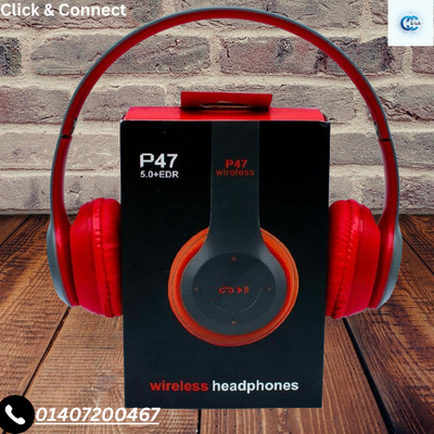 P47 Wireless Bluetooth Headphones – Lightweight, Foldable & Stylish_img_1