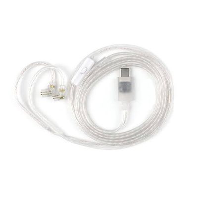 KZ Type-C 4 Core OFC Silver Plated Earphone Cable with Mic_img_2