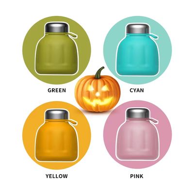 Dori Pumpkin Vacuum Cup – Thermal Mini Vacuum Flask (250ml)_img_3