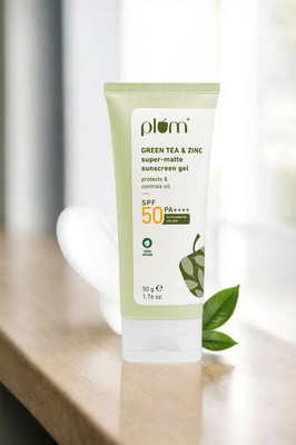 Plum Green Tea & Zinc Super-Matte Gel Sunscreen SPF 50 PA ++++ 50 ..._img_0