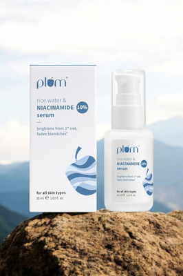 Plum 10% Niacinamide Face Serum With Rice Water 15ml_img_0