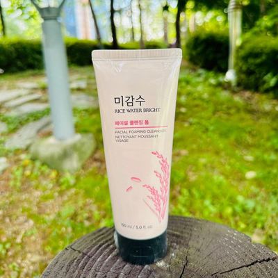 The Face Shop Rice Water Bright Facial Foaming Cleanser_img_1