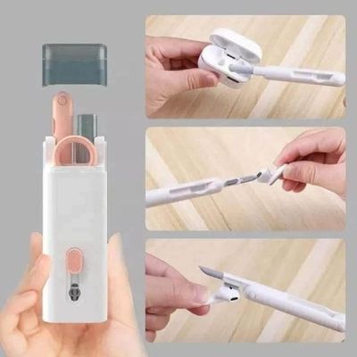 BlueWow 7-in-1 Computer Keyboard Cleaner Brush Kit Earphone Cleaning Pen For Headset Keyboard Cleaning Tools Cleaner Keycap Puller Kit_img_1