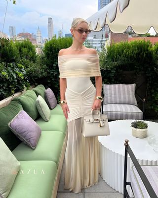 Caspian Slinky Mesh Dress