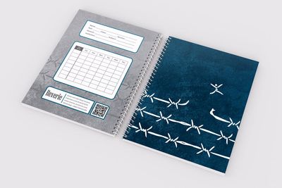 Free Man (Blue) 200 Page Notebook_img_3