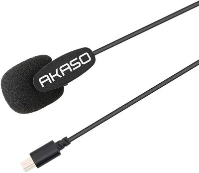 AKASO External Microphone EK7000/ EK7000 Pro/Brave 4//Brave 7 LE/Brave 4 Pro/ V50X/ V50 Elite Action Camera_img_0