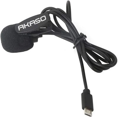 AKASO External Microphone EK7000/ EK7000 Pro/Brave 4//Brave 7 LE/Brave 4 Pro/ V50X/ V50 Elite Action Camera_img_1