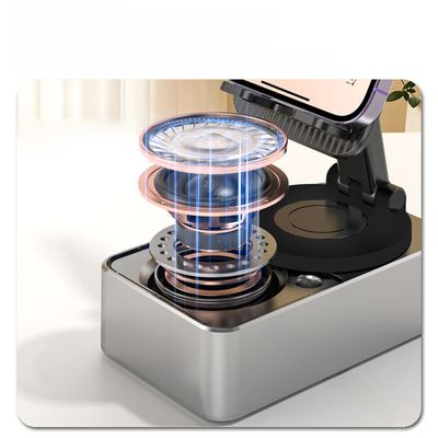Mobile Phone Holder Bluetooth Speaker Four-In-One Rotating Foldable Lazy Live Broadcast Desktop Tablet Holder Multi-Function_img_1