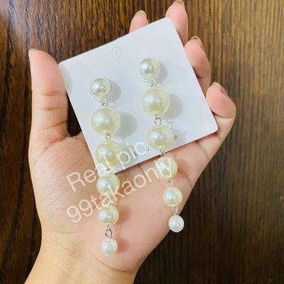 pearl long earring_img_4