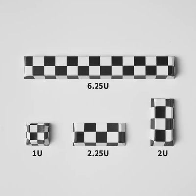 Checkerboard Pattern Enter Esc Spacebar Combo - Set of 4 Keys_img_3