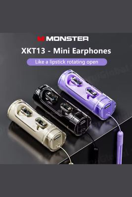 Monster XKT13 Gaming Earbuds-Lipstick Design_img_3