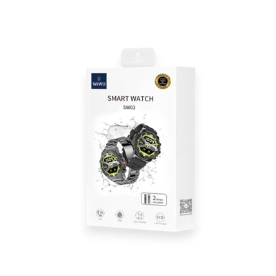 WiWU SW03 IPX68 Smart Watch – Black_img_1