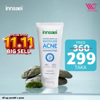Innsaei Salicylic Acid Acne Solution Cleansing Foam – 150ml - 080167_img_0