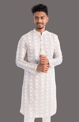 Exclusive Men’s Glossy Printed Panjabi(PJB-006)_img_2