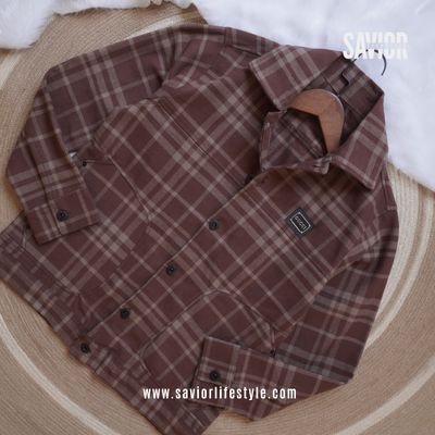 Brick Check - Winter Shacket