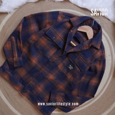 Burnt Navy - Winter Shacket