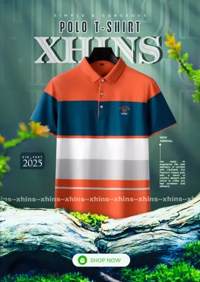Stripe Premium Polo
