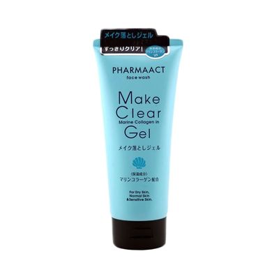 Kumano Cosmetics Pharmaact Make Clear Gel Face Wash_img_0