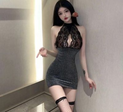 Midnight Lace & Glitter Dress_img_2