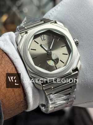 BVLGARI 60 SEC MATT GREY DIAL_img_2