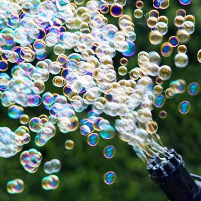 Bubble Blaster 8-Hole Automatic Bubble Blower Electric Bubble Maker Machine Toy for Toddler Kids Boys Girls_img_1