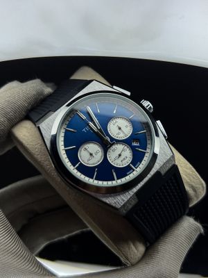 PRX silicon strap blue dial Semi AAA grade_img_0