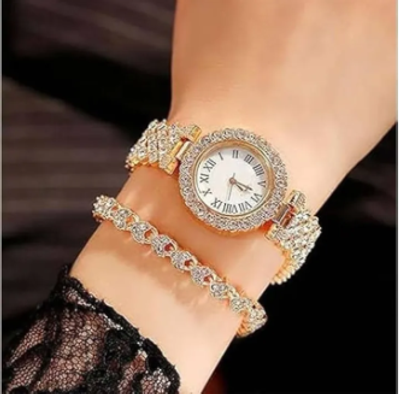 A58 Plus Smart Watch with Elegant Jewelry 8-in-1 Gift Set for Women_img_2