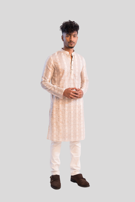 Exclusive Men’s Glossy Printed Panjabi(PJB-007)_img_2