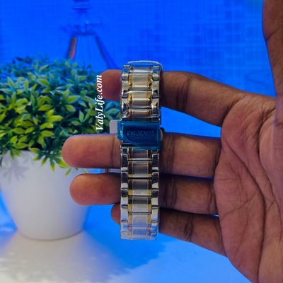 Olevs 5563 Stainless Steel Analog Wrist Watch For Men_img_4