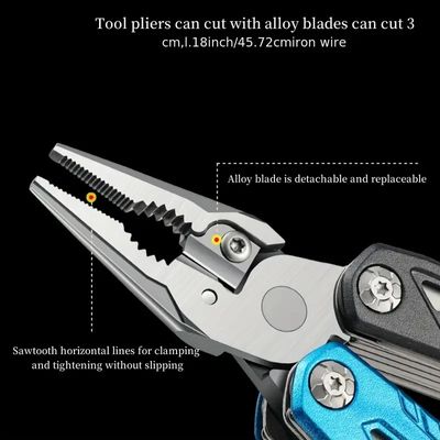 Adjustable Wrench Multi tool Hammer, 18-in-1 All in One Survival Tools_img_3