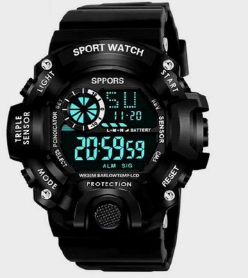 Digital Waterproof Smart looking Wristwatch -Mango Green_img_0