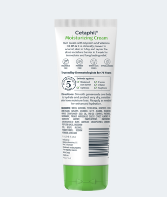 Cetaphil Moisturizing Cream, Fragrance-Free, 85g_img_2