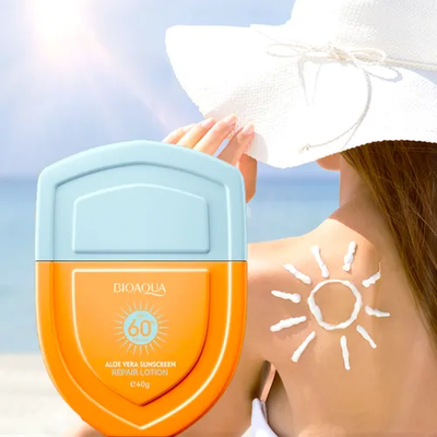 Bioaqua Aloe Vera Sunscreen Spf60+ Pa+++ – 40g_img_3