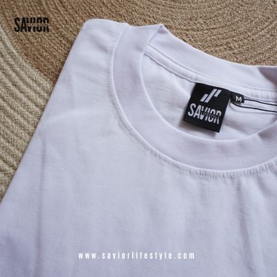White Premium Half Sleeve T-Shirt – 180 GSM Cotton_img_3