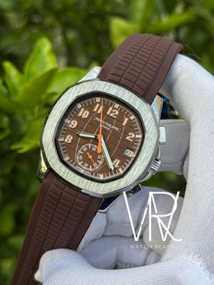 PATEK AQUANAUT MAROON BELT BROWN DIAL_img_0