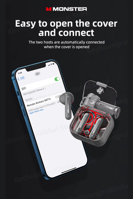 Monster XKT15 Gaming TWS Earbuds – Unique Design, Dual Mode_img_6