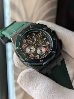 AP Chronograph Watch Green Face_img_1