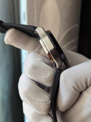 AP Chronograph Watch Black Face_img_1