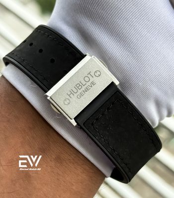 HUBLOT AUTOMATIC BLACK BELT BLACK CASE_img_2