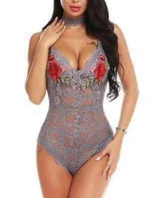 Embroidered hollo lace nighty_img_2