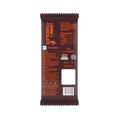 Amul Dark Chocolate Bar – 40g 20 Pcs 1 Box_img_2